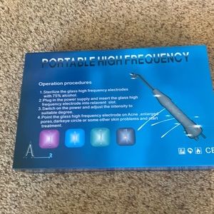 High frequency facial machine